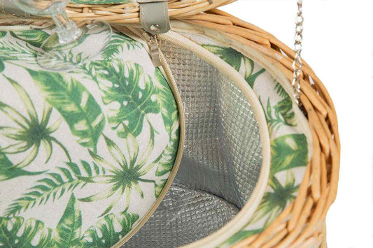 Flora 4 Person Picnic Basket