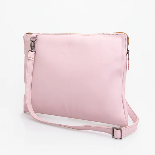Thandana 15” Leather Laptop Sling in premium leather, perfect for professionals on the go
