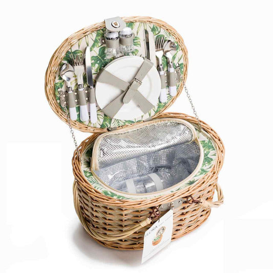 Flora 4 Person Picnic Basket