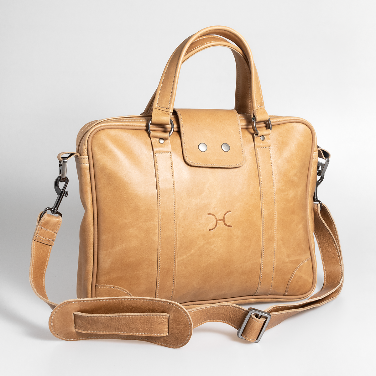 15" Leather Laptop Bag