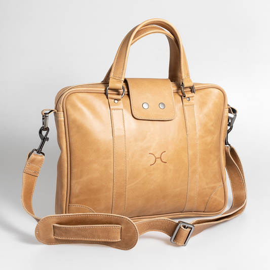 15" Leather Laptop Bag