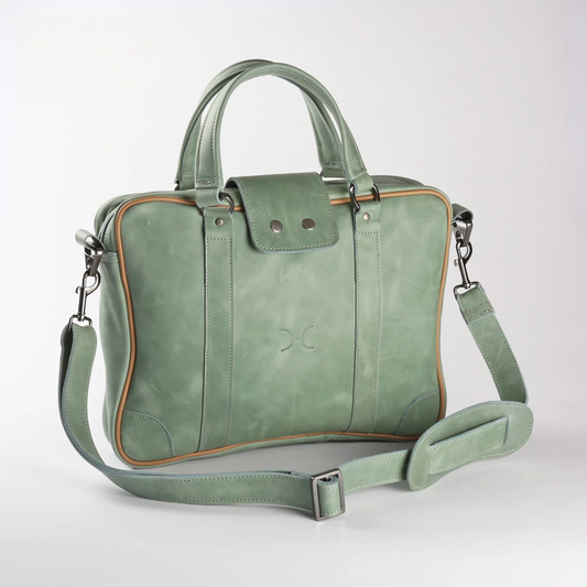 15" Leather Laptop Bag